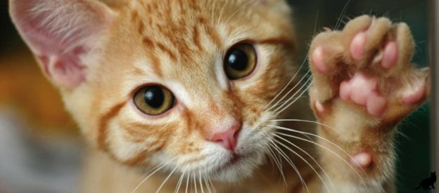 Ученые объяснили, почему кошка часто топчет нас лапками и что она хочет этим сказать