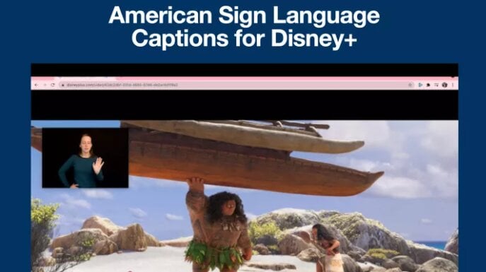 17-летняя девочка создает приложение на языке жестов, чтобы фильмы Disney были доступны каждому ребенку