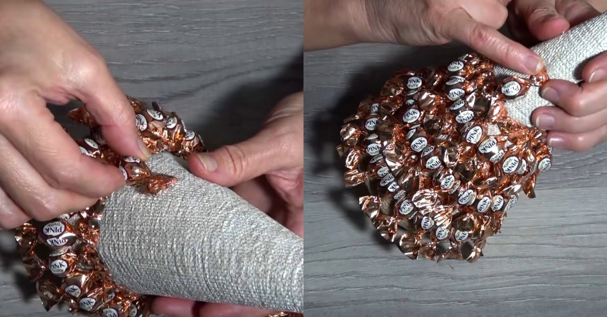 Как сделать елку из конфет своими руками